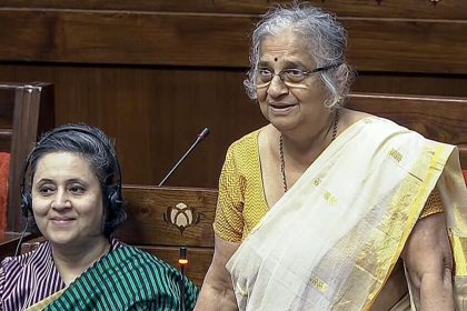 Sudha Murty’s 1st speech in Parliament: Rajya Sabha MP calls for govt-backed cervical cancer vaccine program | Watch