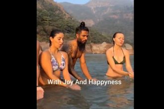 Uttarakhand news: Foreigners bathe at Rishikesh’s Ganga Ghat in bikinis, netizens react