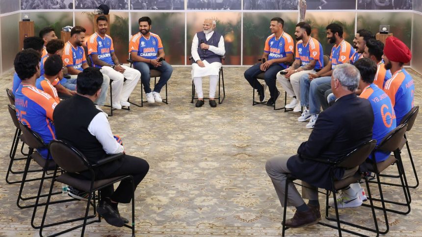 Watch: PM Modi’s interaction with T20 World Cup winning Team India